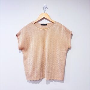 LANA LEE Vintage gold stretch top